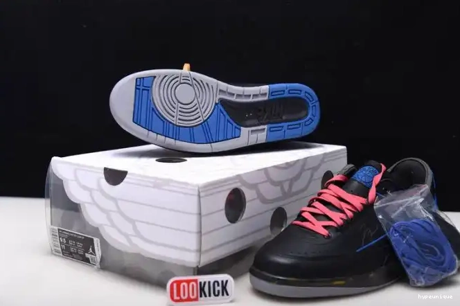 HYPE 2 Black Low Blue Retro SP DJ4375-004 Jordan Off-White 0419